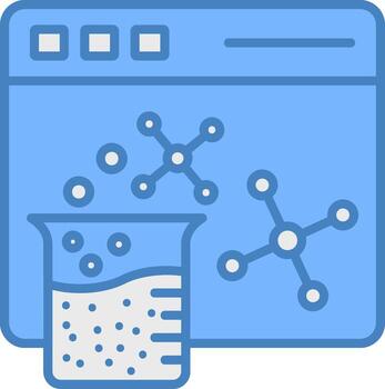 Virtual Lab Sharp Tech Symbol vector