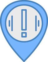Pin Vibrant Web Token vector