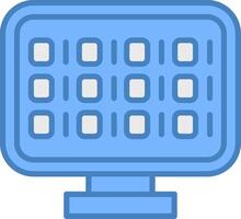Binary Code Digital Sketch Object vector