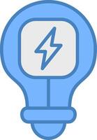 Bulb Highlighted System Mark vector