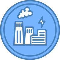 Power Plant Simple Frame Object vector