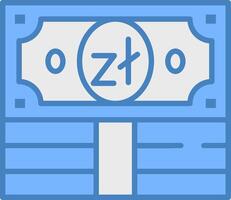 Zloty Artistic UI Stamp vector