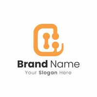 Modern Abstract Geometric Tech Logo Design for Your Business Brand Identity Needs vector