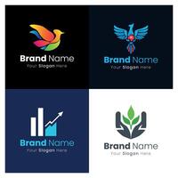 Professional Graphic Design Services for Your Business Brand Identity and Logo Creation Needs vector