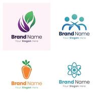Professional Brand Identity Logo Design Services Offering Creative Visual Solutions for Businesses Seeking a Strong Market Presence and Distinctive Recognition vector