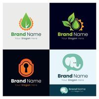 Exploring Creative and Professional Logo Design Concepts for Brand Identity Development and Business Branding Solutions vector