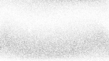 Grainy sand texture. Wavy stippled gradient background. Grunge noise dotwork wallpaper. Black dots, speckles, particles or granules. monochrome vector