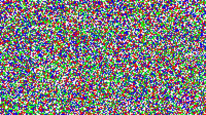 Seamless pixelated tv noise texture. Color television signal noise grain. Screen interferences and glitches