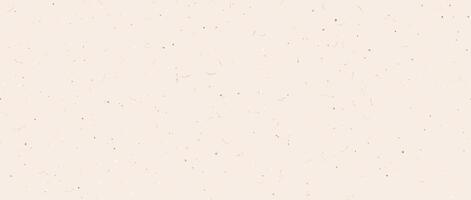 Light beige seamless grain paper texture. Vintage ecru background with dots, speckles, specks, flecks and particles. Craft repeating wallpaper. Natural cream grunge surface background. vector