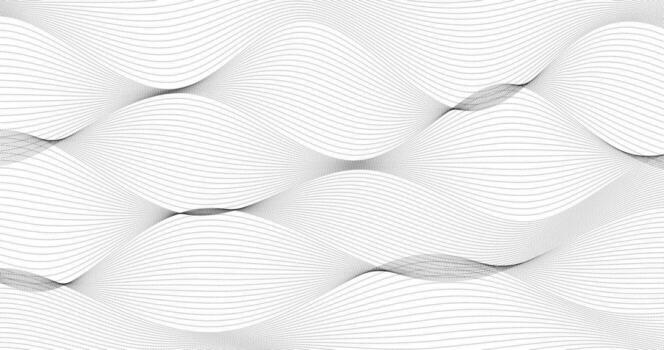 blanco resumen antecedentes con puntos textura olas forma ilustración horizonte diseño vector