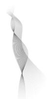 Vertical Abstract grey waves lines texture on white Vertical background vector