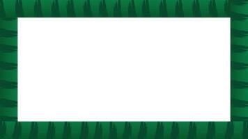 Watermelon background. Frame border with watermelon rind pattern and green stripes on transparent background vector