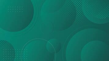 Stylish green background featuring abstract circles dots and lines perfect for banners, posters, presentations, digital artwork, web designs, and creative graphic projects vector