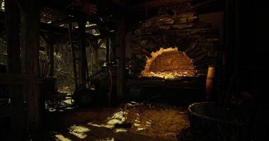 Cinematic CGI Mining Site in Old Hamlet video