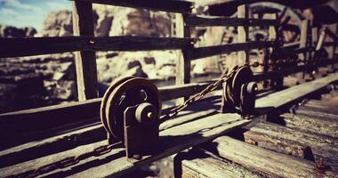 Surreal CGI Hidden Mining Site and Village video