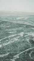 CGI snow ice and rocks at northern landscape video