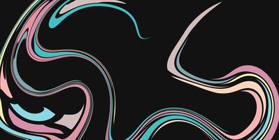 Minimalist colorful wavy background, marble motif background, psychedelic background, cheerful colors vector