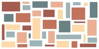 Geometric background, random square shape pattern, abstract square with cherfull colors vector