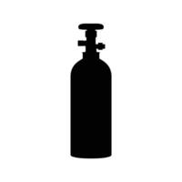 Gas Cylinder Icon Template vector