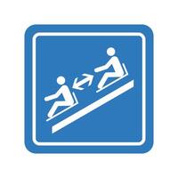 Keep Safe Distance Between Sleds vector