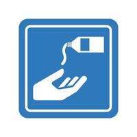 Use Barrier Cream Safety Sign vector