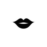 Lip Icon Sign Design vector
