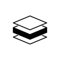 Floor Icon design layer vector