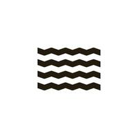 Wave Icon Sign Design Line vector