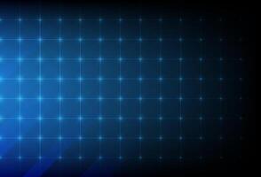 Blue technology grid glowing lights data network abstract light digital connection vector