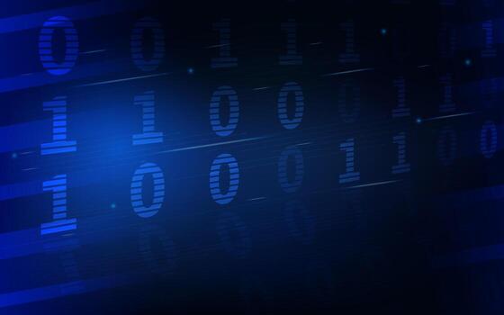 Code digital background blue technology data abstract grid computer network internet vector