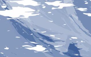 Minimalist water ripple texture in soft blue tones with white highlights vector