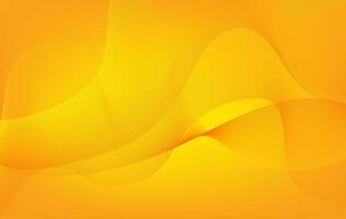 A modern vibrant background with smooth wave textures in yellow and orange gradient, perfect for digital designs or marketing use vector