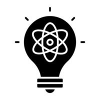 Modern design icon of science idea vector