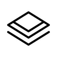 layer icon illustration vector