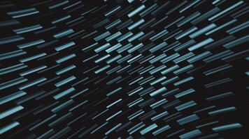 Sleek metallic background animation with a cascade of brushed steel bars arranged in a dynamic, repeating grid creating a high-tech, futuristic appearance. video