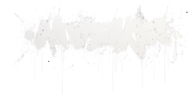 White Gloss Splashing Liquid in Modern 3D Style Isolated on Transparent Background for Cosmetic Ads png
