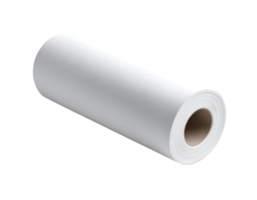 Create Stunning Designs with this White Paper Roll, Perfect for Transparent Background Projects. png