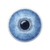 Detailed close up of blue human eye iris with intricate patterns and textures, showcasing unique radial lines and vibrant color. image highlights complexity and beauty of eye png