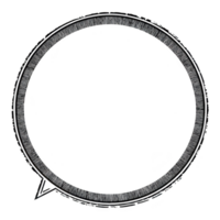 This shows circular trampoline with safety net, designed for outdoor use. trampoline is empty, highlighting its structure and safety features, ideal for recreational activities png