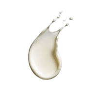 Splash of creamy white liquid captured mid air against transparency background, showcasing fluid motion and dynamic energy png