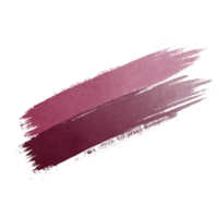 Vibrant brushstroke of deep pink and mauve paint on transparent background, showcasing artistic texture and dynamic movement. Perfect for creative design projects png