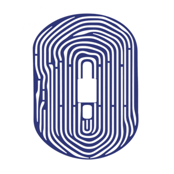 blu astratto labirinto design con intricato, looping percorsi crea visivamente coinvolgente modello. labirinto complessità invita esplorazione e curiosità png