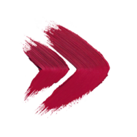 This features two bold, red brush strokes transparency background, creating dynamic and artistic effect. strokes are angled and parallel, resembling forward motion or direction.Red brush strokes png