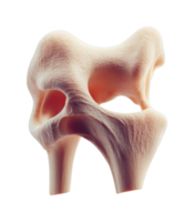 3d rendering of a detailed human skull model highlighting bone structure png