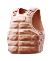 Tactical bulletproof vest with straps and padding design png