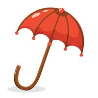 Umbrella. Rain protection on a white background. Flat-style design. For web design. vector