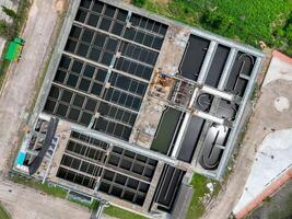 Advanced Municipal Water Purification And Treatment Facility Showcasing Engineering Innovation, Clean Water Management Technologies, And Environmental Responsibility For Urban Development photo