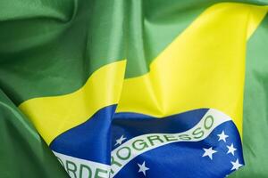 This picture is a top of view photo from the brazilian flag