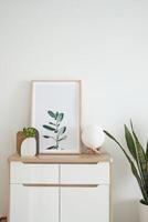 Minimalist Home Decor with Art Frame photo