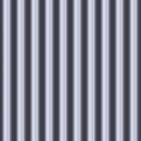 Seamless black corrugated metal wall texture with bold vertical lines, ideal for industrial, urban, or modern design backgrounds. vector